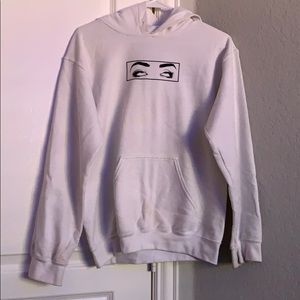 Liza Koshy sweatshirt, white